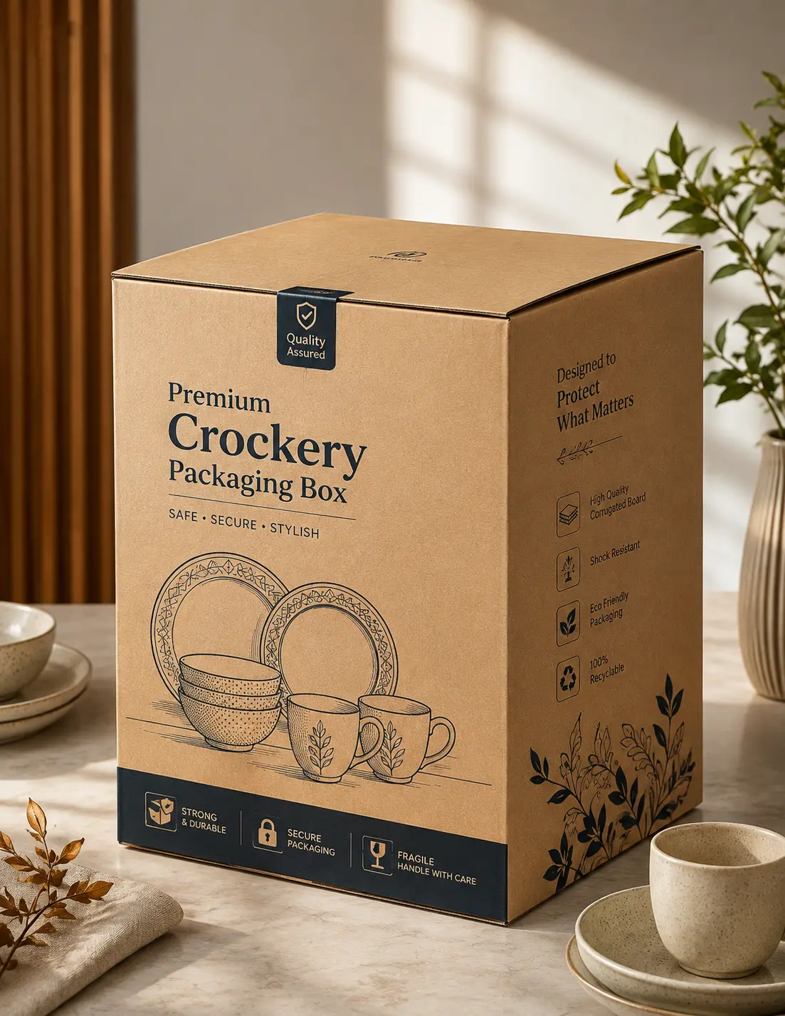 Crockery Packaging Box