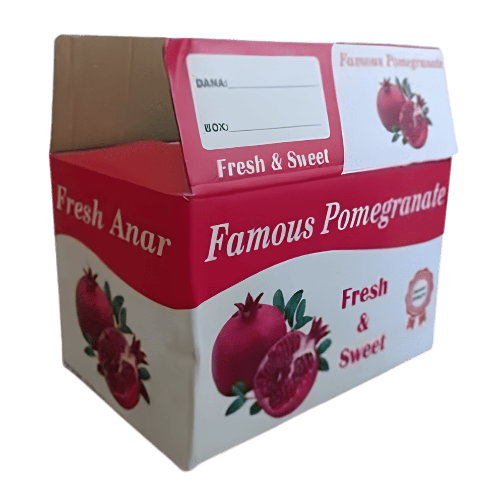 Pomegranate Corrugated Box - India Packaging Mumbai